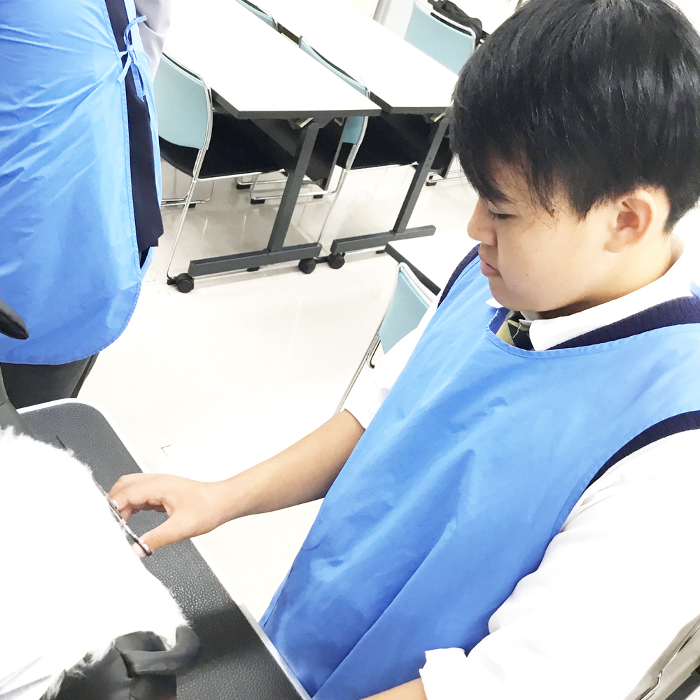 高校生の職業体験♪